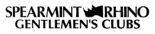 SPEARMINT RHINO GENTLEMEN'S CLUBS logo