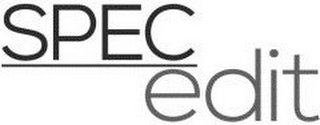 SPEC EDIT logo
