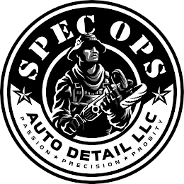 SPEC OPS AUTO DETAIL LLC PASSION PRECISION PROBITY logo