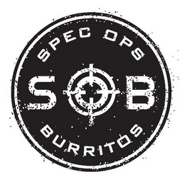 SPEC OPS BURRITOS SOB logo