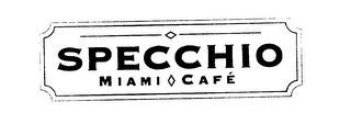 SPECCHIO MIAMI CAFE logo