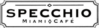 SPECCHIO MIAMI CAFE logo