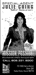 SPECIAL AGENT JULIE CHING MISSION: POSSIBLE logo