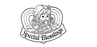 SPECIAL BLESSINGS I LOVE YOU WARMS OUR HEARTS logo