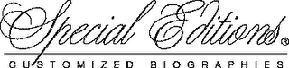 SPECIAL EDITIONS - CUSTOMIZED BIOGRAPHIES logo