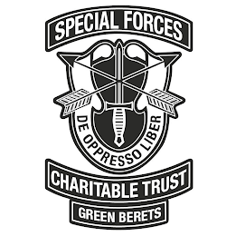 SPECIAL FORCES DE OPPRESSO LIBER CHARITABLE TRUST GREEN BERETS logo