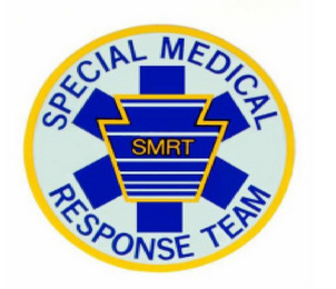 SPECIAL MEDICAL RESPONSE TEAM SMRT logo