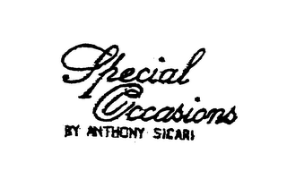 SPECIAL OCCASIONS BY ANTHONY SICARI logo