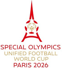 SPECIAL OLYMPICS UNIFIED FOOTBALL WORLD CUP PARIS 2026 logo