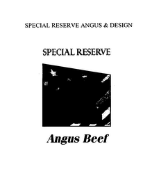 SPECIAL RESERVE ANGUS ANGUS BEEF logo