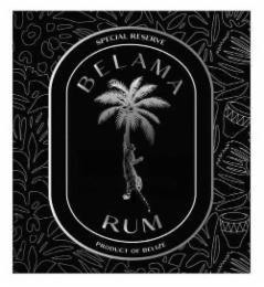 SPECIAL RESERVE PRODUCT OF BELIZE BELAMA RUM logo
