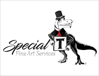 SPECIAL T FINE ART SERVICES logo