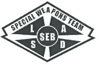 SPECIAL WEAPONS TEAM LASD SEB logo