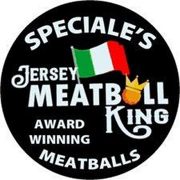 SPECIALE'S JERSEY MEATBALL KING AWARD WINNING MEATBALLS logo