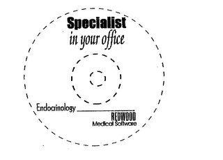 SPECIALIST IN YOUR OFFICE ENDOCRINOLOGYREDWOOD MEDICAL SOFTWARE logo