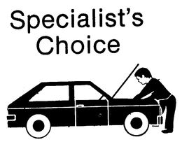 SPECIALIST'S CHOICE logo