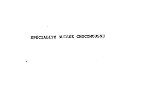 SPECIALITE SUISSE CHOCOMOUSSE logo