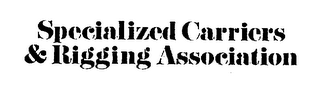 SPECIALIZED CARRIERS & RIGGING ASSOCIATION logo