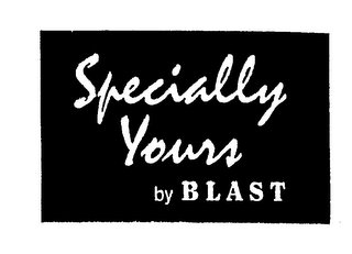 SPECIALLY YOURS BY BLAST logo