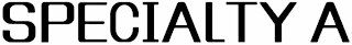 SPECIALTY A logo