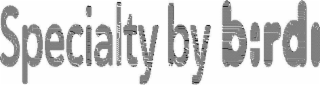 SPECIALTY BY BIRDI logo