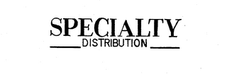 SPECIALTY DISTRIBUTION logo