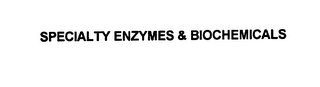 SPECIALTY ENZYMES & BIOCHEMICALS logo