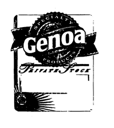 SPECIALTY GENOA PRODUCTS PRIVATE STOCK SINCE 1909 logo