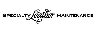 SPECIALTY LEATHER MAINTENANCE logo
