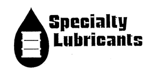 SPECIALTY LUBRICANTS logo