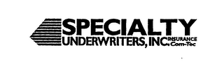 SPECIALTY UNDERWRITERS, INC. INSURANCE COM-TEC logo