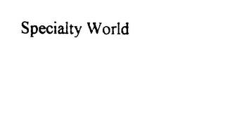 SPECIALTY WORLD logo