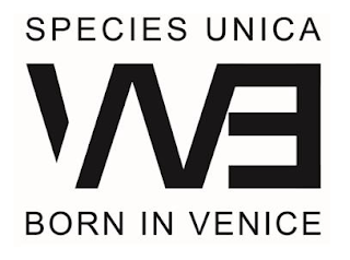 SPECIES UNICA WE BORN IN VENICE logo