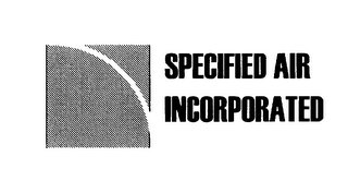 SPECIFIED AIR INCORPORATED logo
