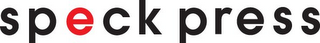 SPECK PRESS logo
