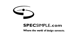 SPECSIMPLE.COM WHERE THE WORLD OF DESIGN CONNECTS. logo