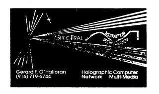 SPECTRAL MODULATION TECHNOLOGY HOLOGRAPHIC COMPUTER NETWORK MULTI-MEDIA logo