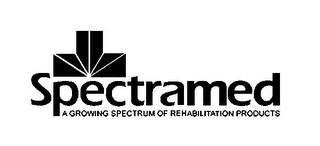 SPECTRAMED A GROWING SPECTRUM OF REHABILITATION PRODUCTS logo