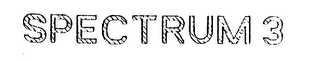 SPECTRUM 3 logo