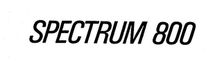 SPECTRUM 800 logo