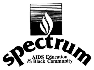 SPECTRUM AIDS EDUCATION TO THE BLACK COMMUNITY logo