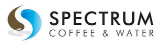 SPECTRUM COFFEE & WATER logo