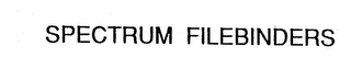 SPECTRUM FILEBINDERS logo