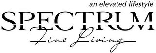 SPECTRUM FINE LIVING AN ELEVATED LIFESTYLE logo