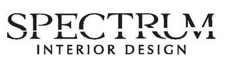 SPECTRUM INTERIOR DESIGN logo