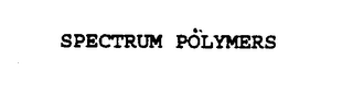 SPECTRUM POLYMERS logo