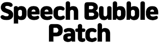 SPEECH BUBBLE PATCH logo