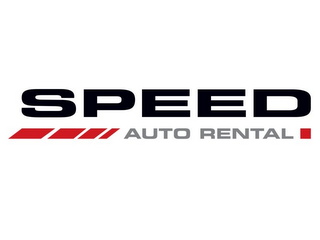 SPEED AUTO RENTAL logo