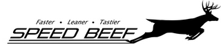 SPEED BEEF  FASTER LEANER TASTIER logo
