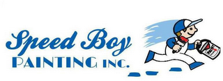 SPEED BOY PAINTING INC. PAINT logo